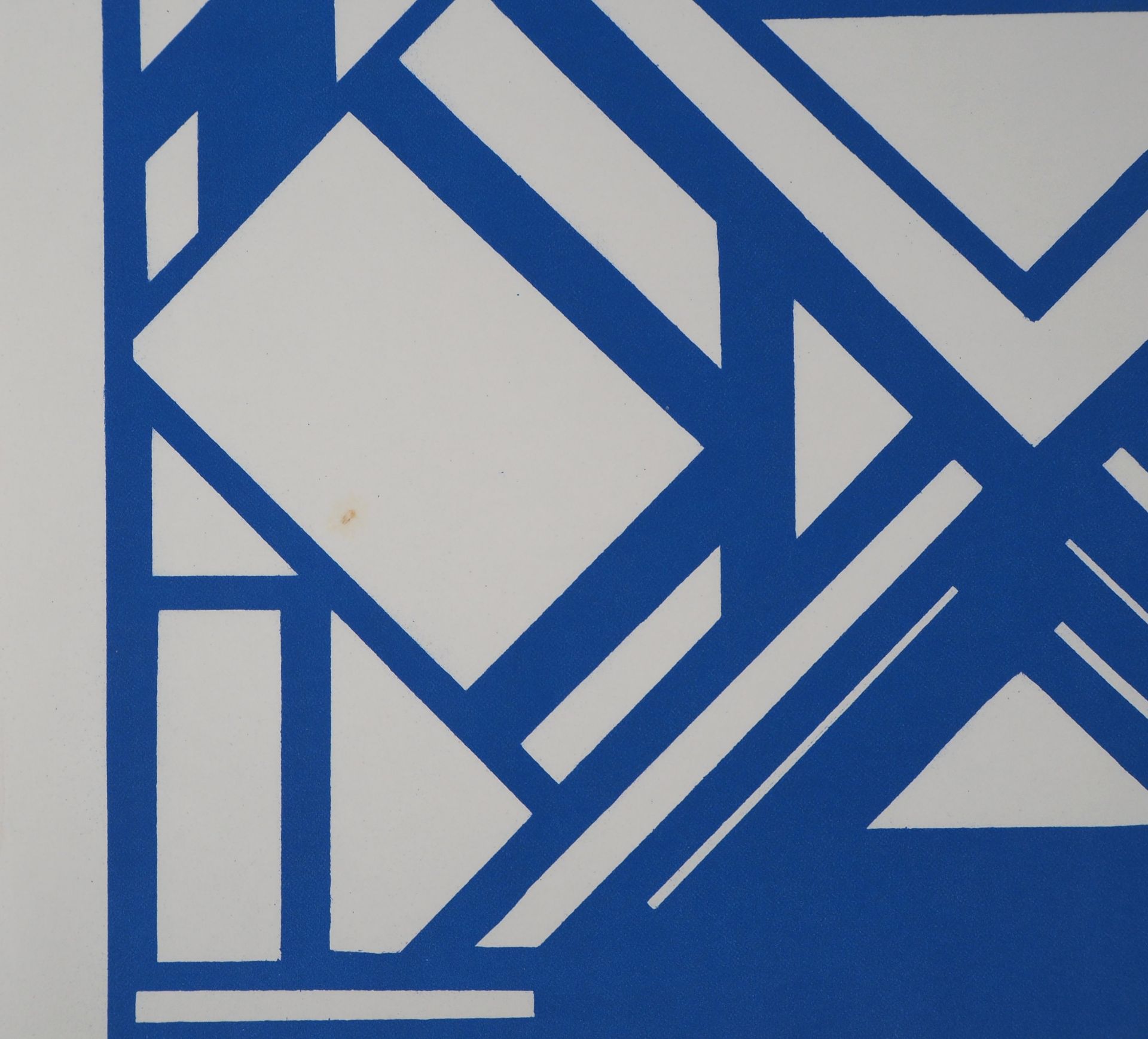 SALVADO Structure bleue, 1978 Lithograph in color Realized by Atelier Cassé [...] - Bild 7 aus 7