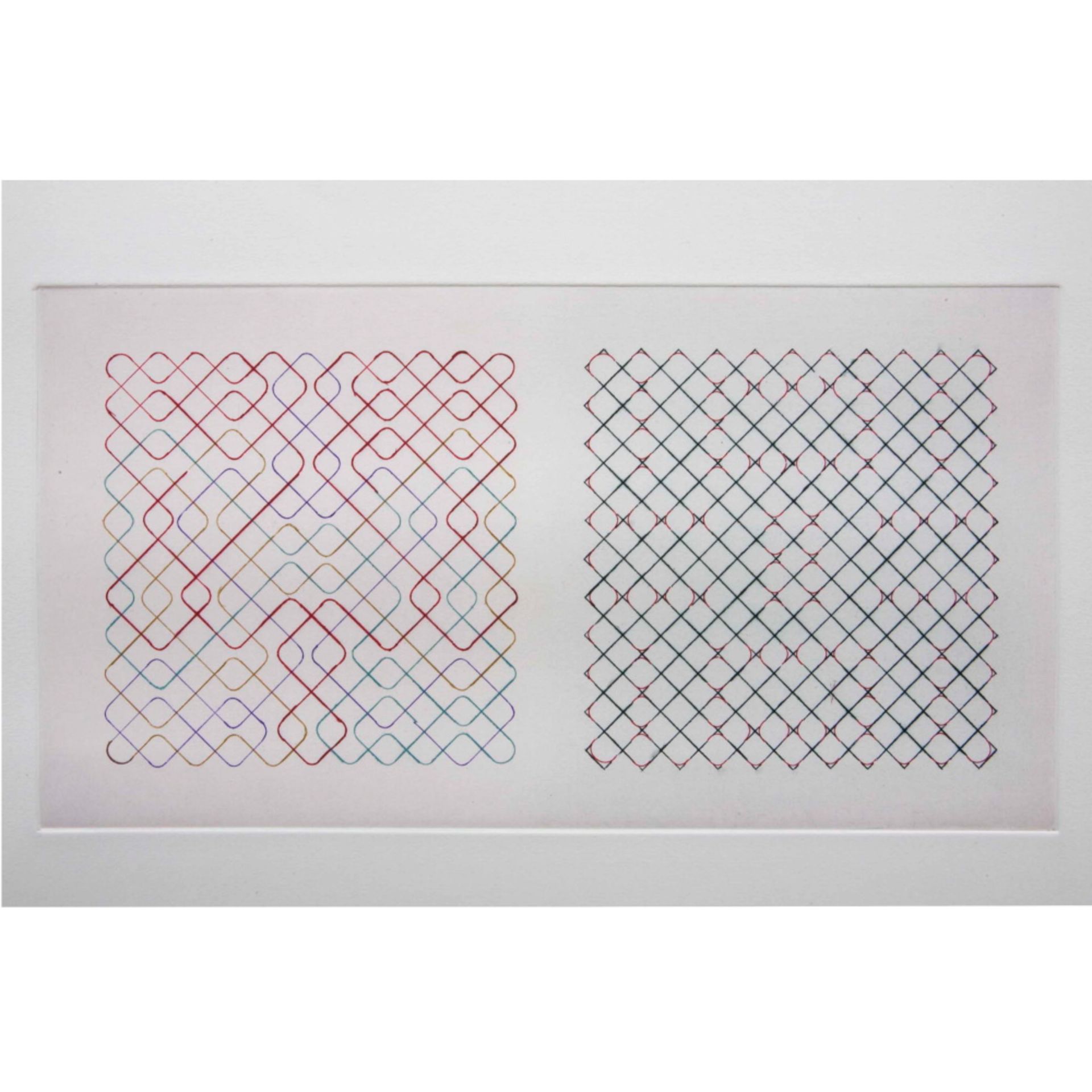 Bernard FRIZE Compostion, 2009 Etching on paper Arches Signed and numbered in [...]