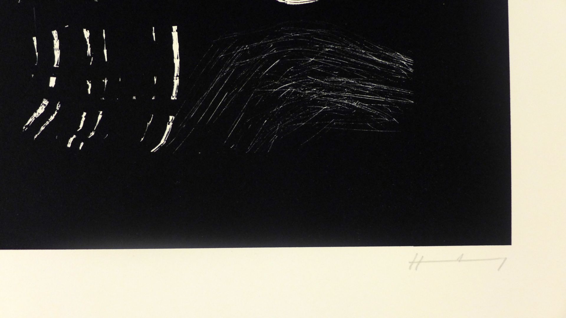 Hans Hartung AL 4, 1977 Lithograph on Guarro paper Signed and numbered in pencil by [...] - Bild 4 aus 4