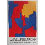 Serge POLIAKOFF (1900 - 1969) Blue and red, 1973 Original period poster printed in [...]