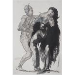 Auguste Rodin (1840-1917) (after) Pastorale Engraving (rotogravure) enhanced with [...]