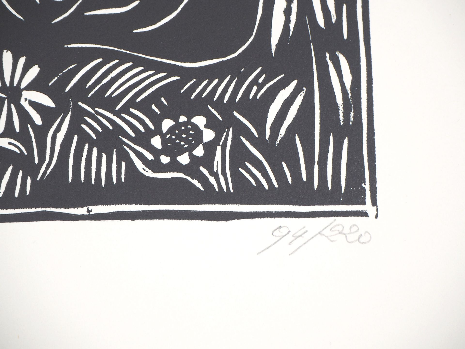 Raoul DUFY Love, c. 1912 Original wood engraving on Vellum Signed with the Raoul [...] - Bild 6 aus 6