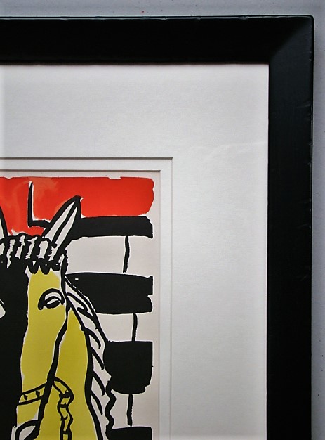 Fernand Léger (after) Cheval sur fond rouge, 1951 Lithograph with stencil [...] - Image 5 of 12