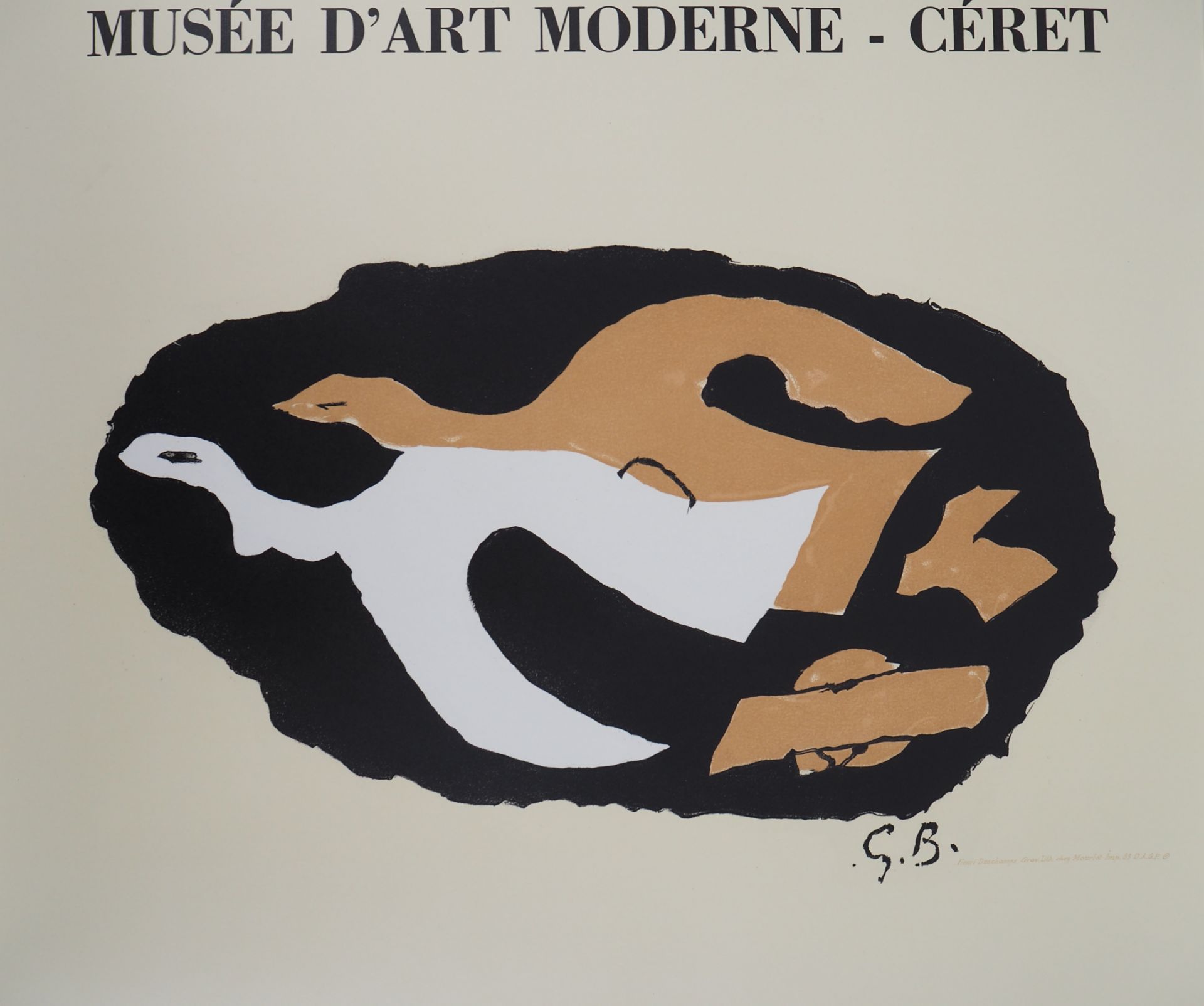 Georges Braque (1882-1963) The Doves Lithograph on poster paper Signed in the [...] - Bild 4 aus 7