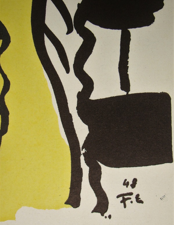 Fernand Léger (after) Cheval sur fond rouge, 1951 Lithograph with stencil [...] - Image 7 of 12