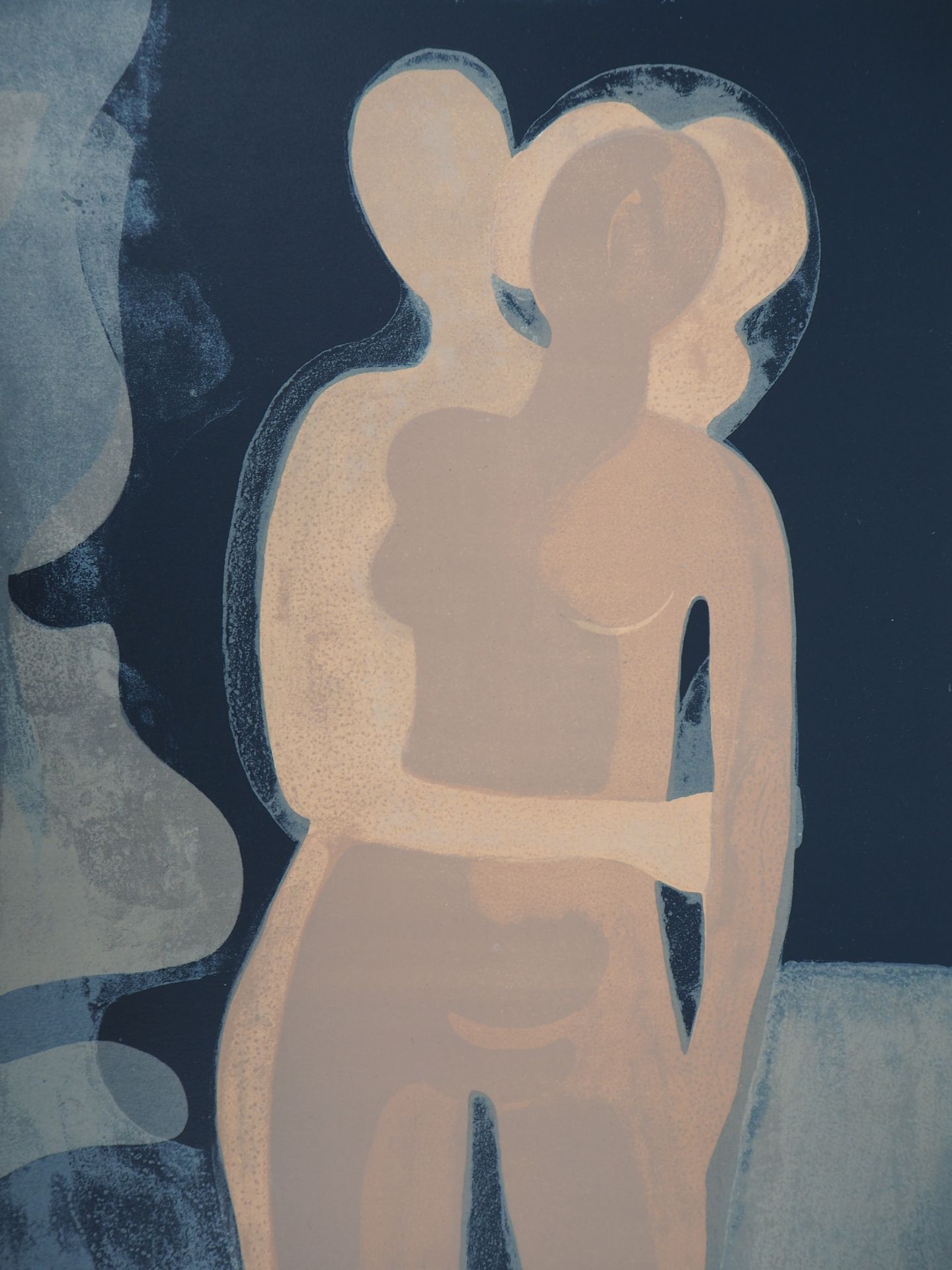 André Minaux Étreinte dans la nuit, 1966 Original lithograph Signed in pencil On [...] - Bild 4 aus 4