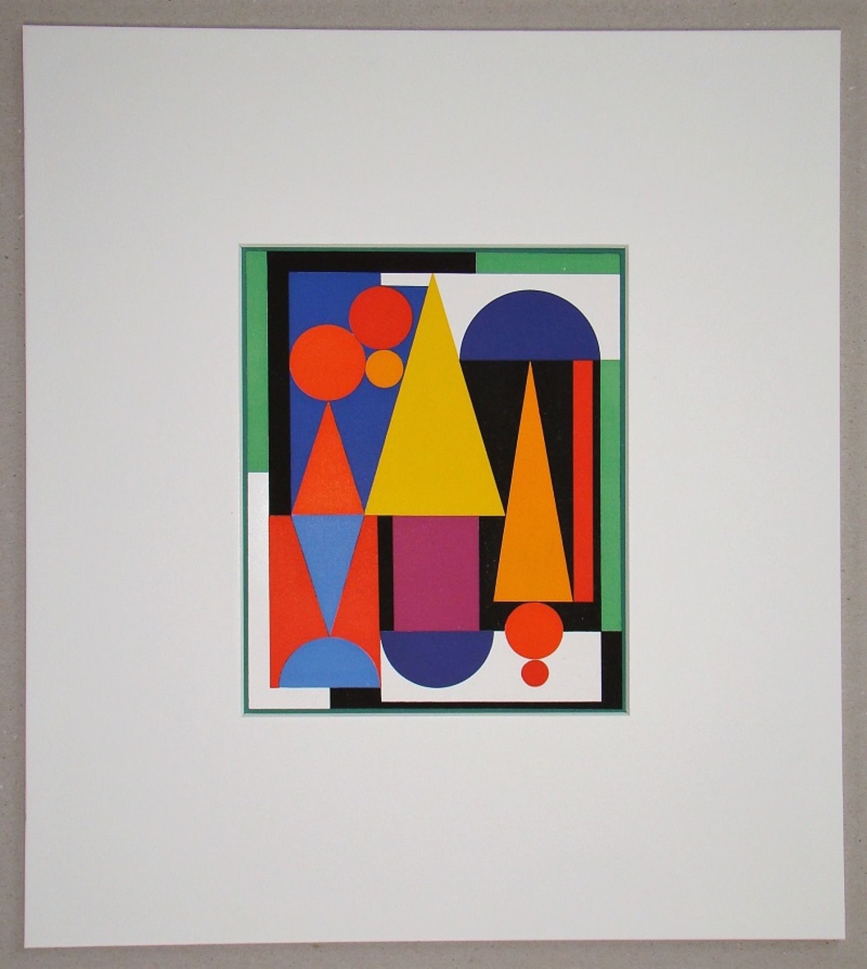 Auguste Herbin Fleur fruit, 1955 Limited edition silkscreeb on Mühlebach art [...] - Bild 3 aus 10