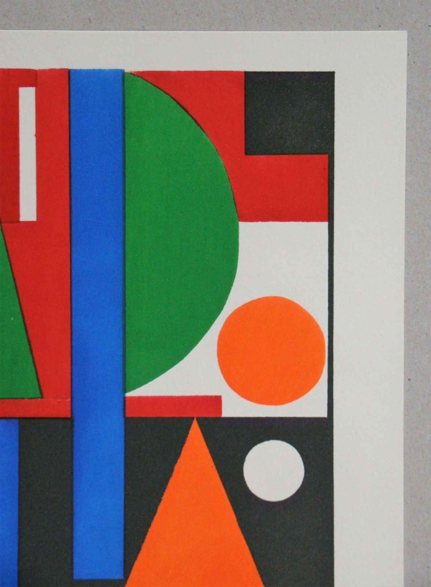 Auguste Herbin Oui, 1951 Edition stencil in 6 colours on vellum paper. Signed, dated [...] - Bild 9 aus 14