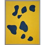 Jean ARP (after) Configuration -1956 Stencil in gouache colours on wove paper, [...]