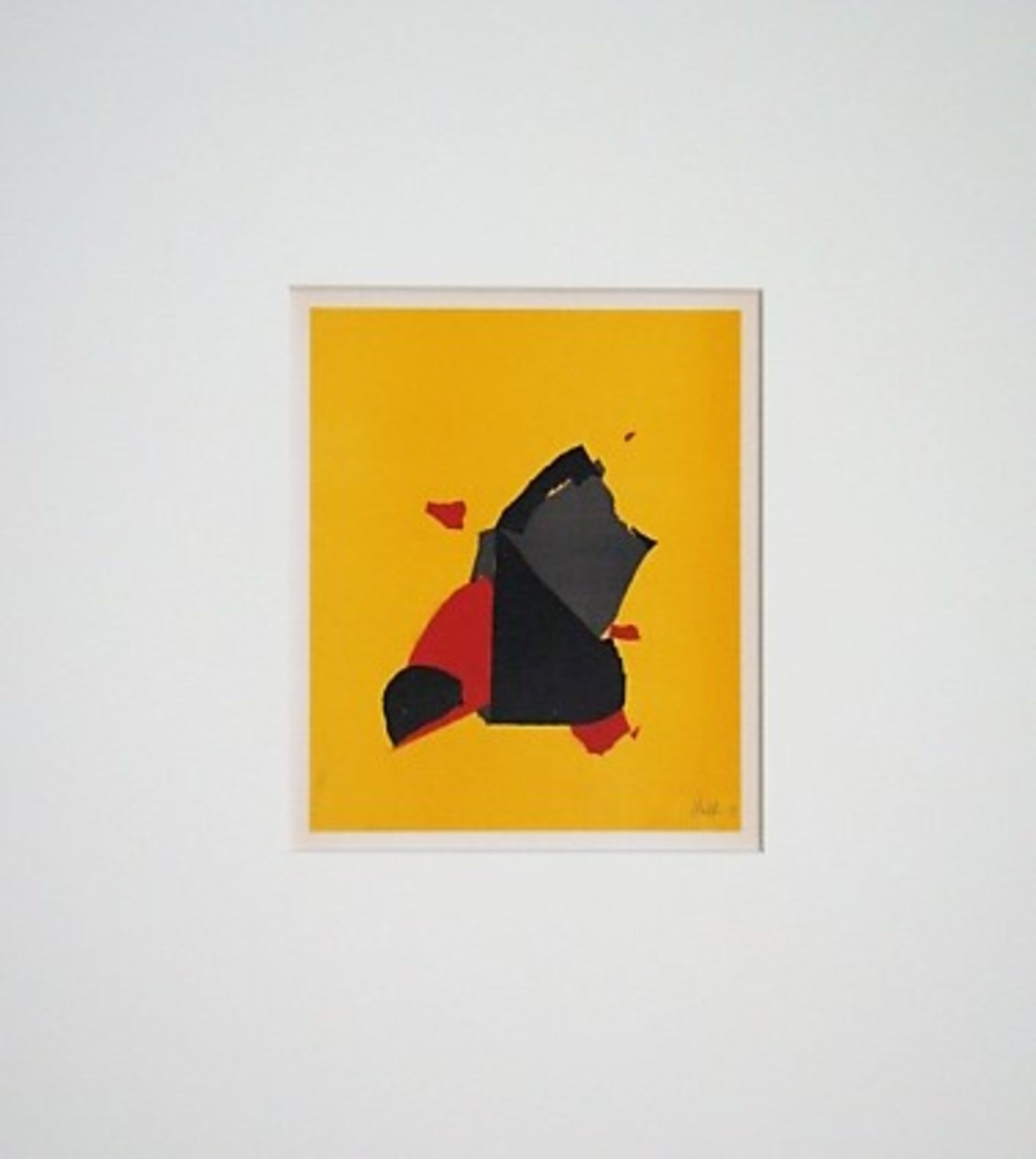 Nicolas DE STAËL (after) Composition sur fond jaune, 1958 Lithograph in colours on [...] - Bild 5 aus 6