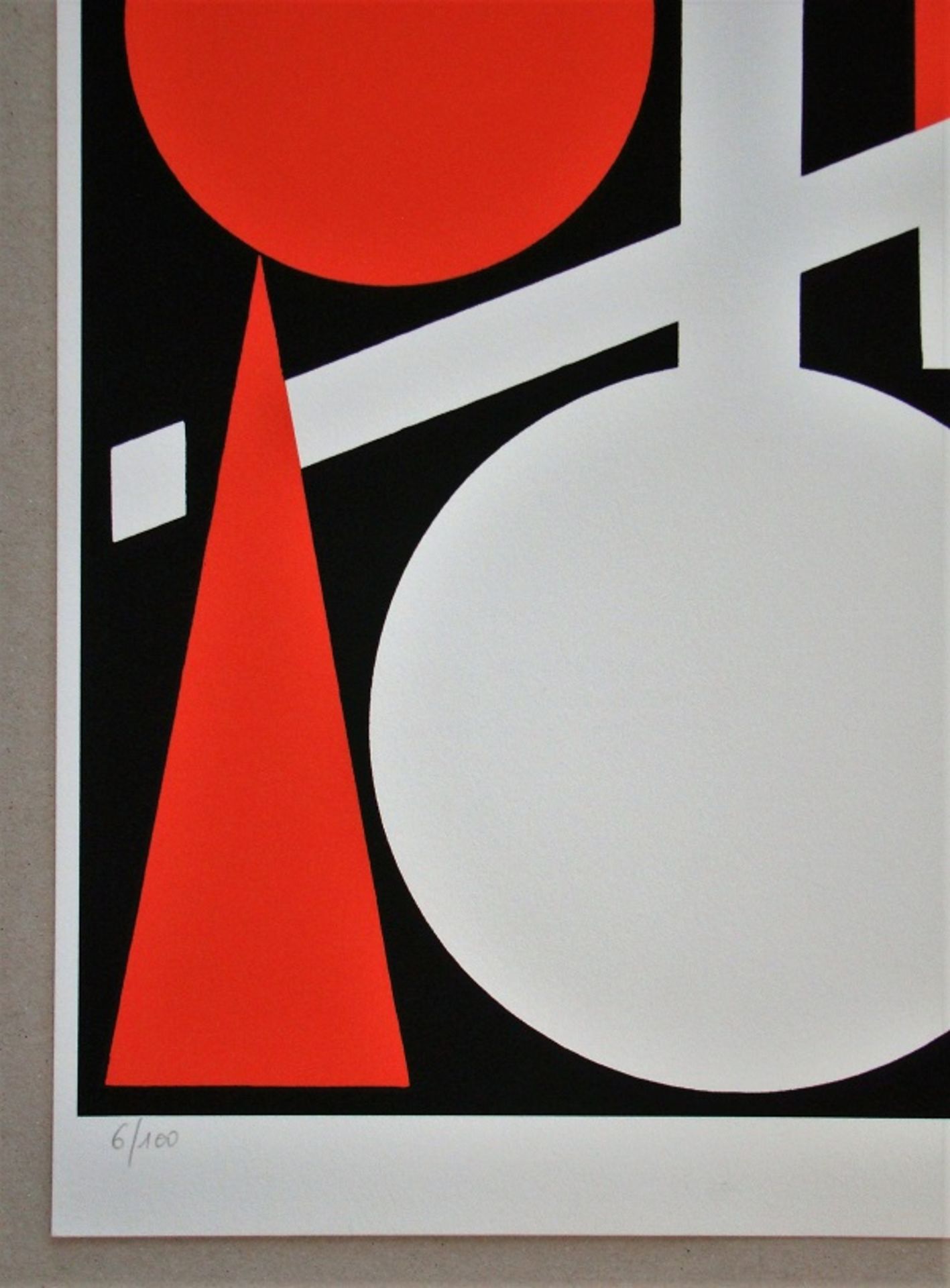 Auguste HERBIN ( after ) Limited edition silkscreenprint in colours on BFK Rives [...] - Bild 5 aus 12