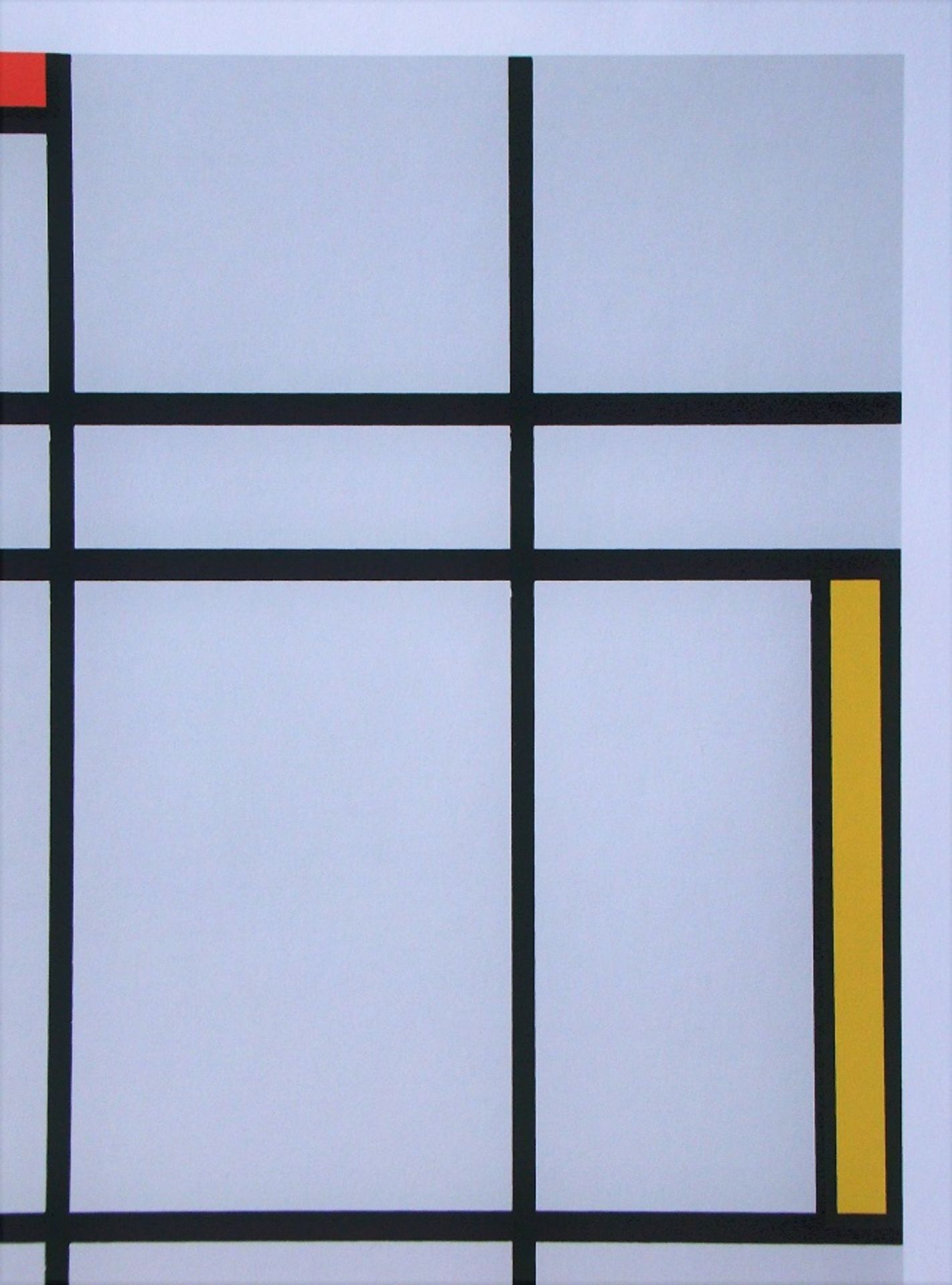 Piet MONDRIAN( after) Composition with red and yellow, 1935 Screenprint in 4 [...] - Bild 4 aus 9