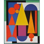 Auguste Herbin Fleur fruit, 1955 Limited edition silkscreeb on Mühlebach art [...]