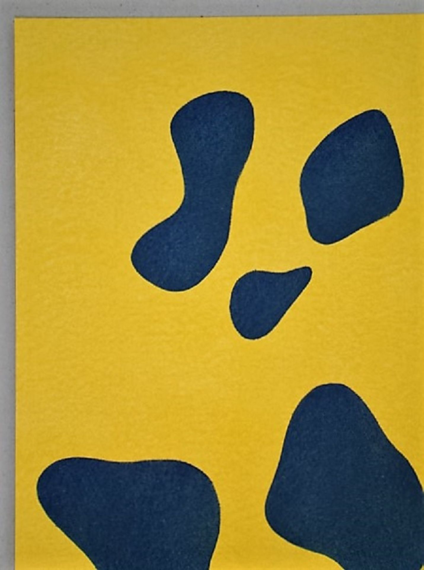 Jean ARP (after) Configuration -1956 Stencil in gouache colours on wove paper, [...] - Bild 8 aus 8