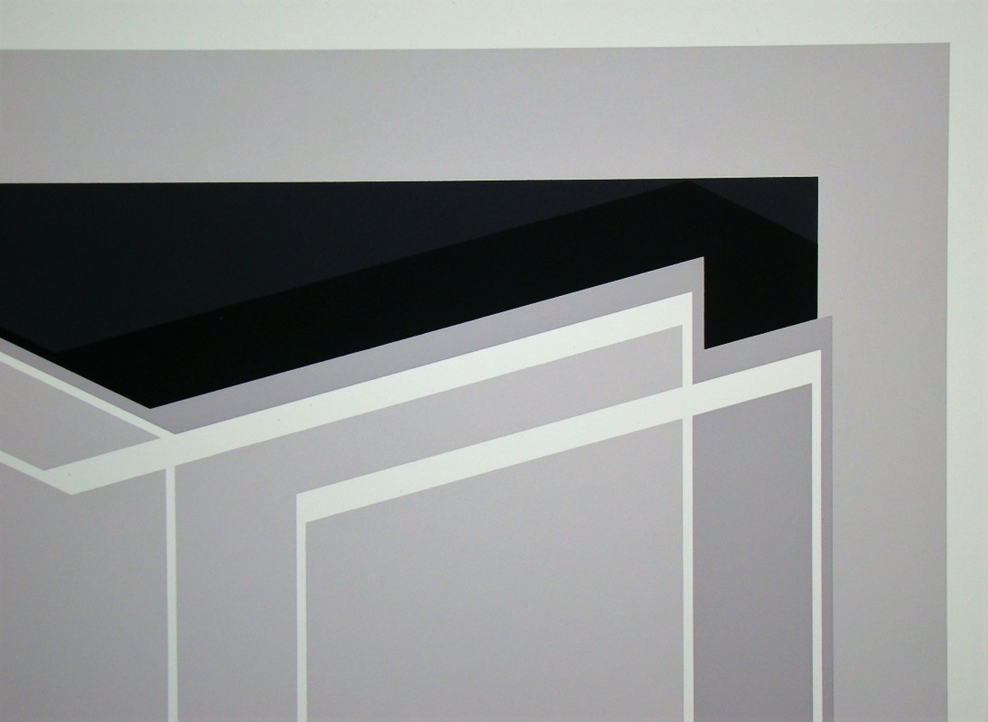 Josef Albers (after) Original silkscreenprint in 5 colours on Mohawk Bristol [...] - Bild 4 aus 12