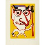 Alexander CALDER "Constantin TACOU" Original colour engraving circa 1974 Hand-signed [...]