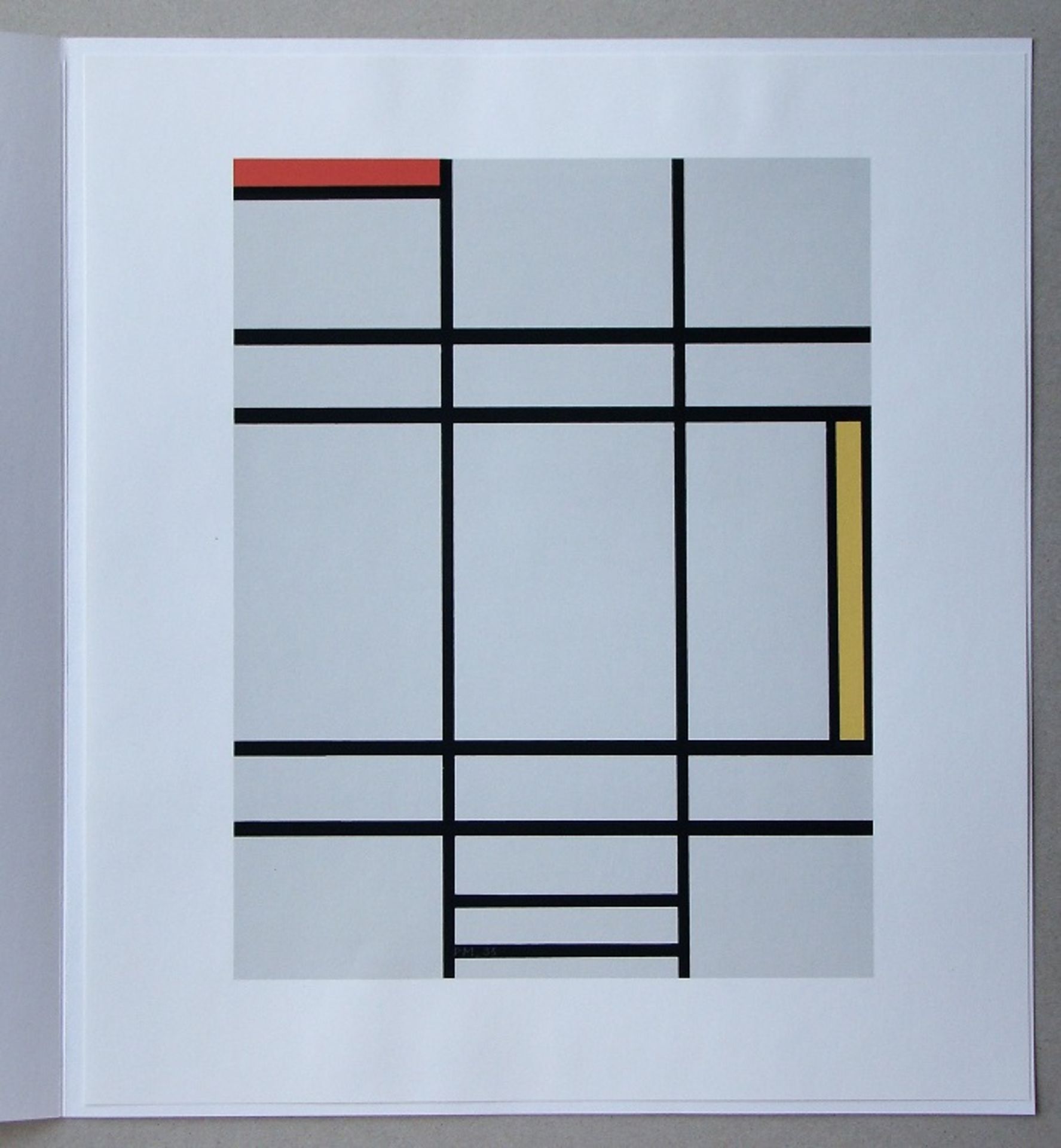 Piet MONDRIAN( after) Composition with red and yellow, 1935 Screenprint in 4 [...] - Bild 8 aus 9