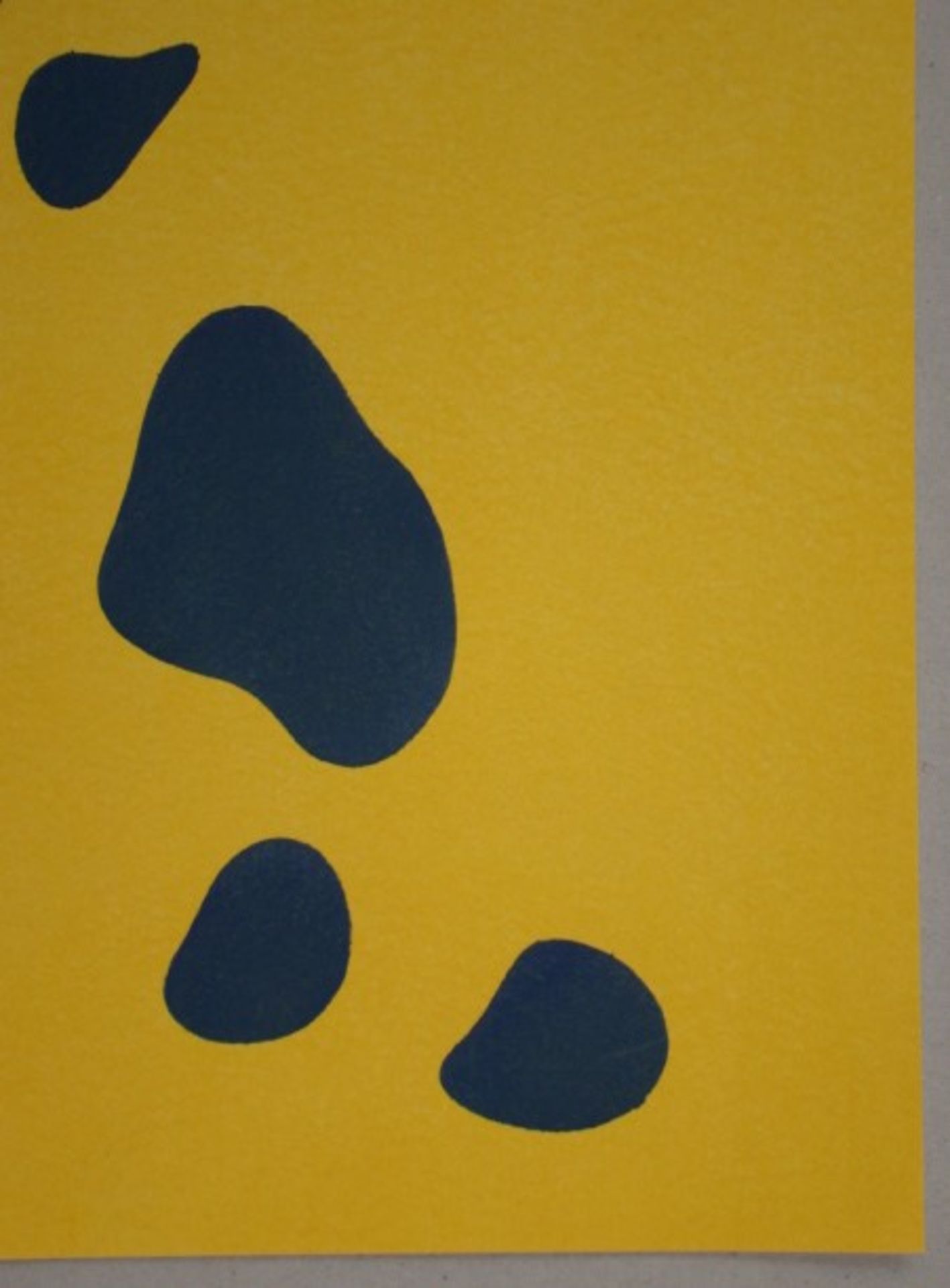 Jean ARP (after) Configuration -1956 Stencil in gouache colours on wove paper, [...] - Bild 6 aus 8