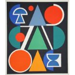 AUGUSTE HERBIN Red, 1949 Original limited edition serigraph in colours on Arches [...]