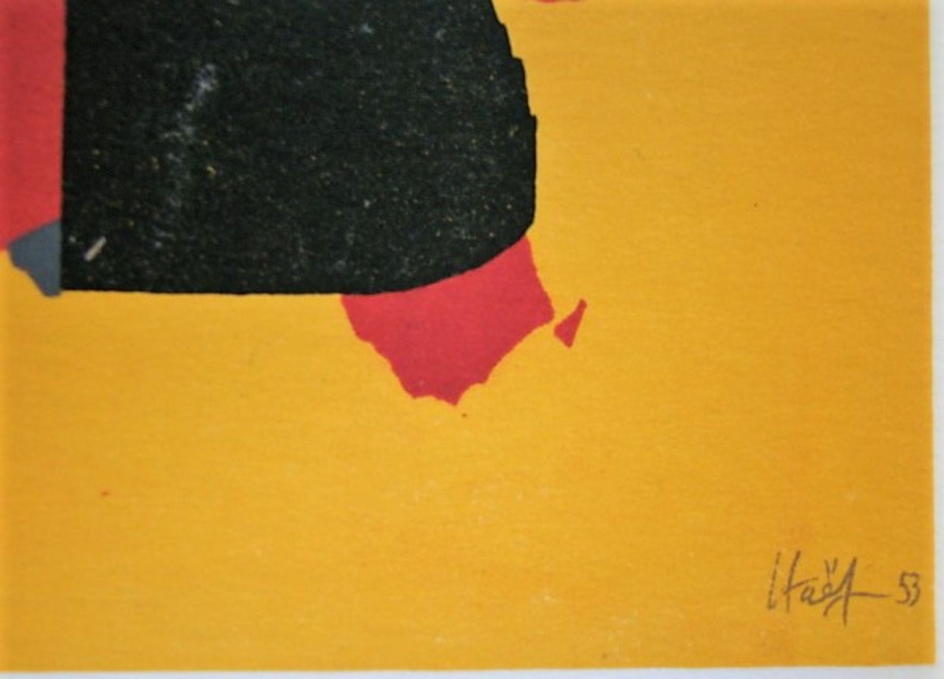 Nicolas DE STAËL (after) Composition sur fond jaune, 1958 Lithograph in colours on [...] - Bild 3 aus 6