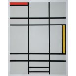 Piet MONDRIAN( after) Composition with red and yellow, 1935 Screenprint in 4 [...]