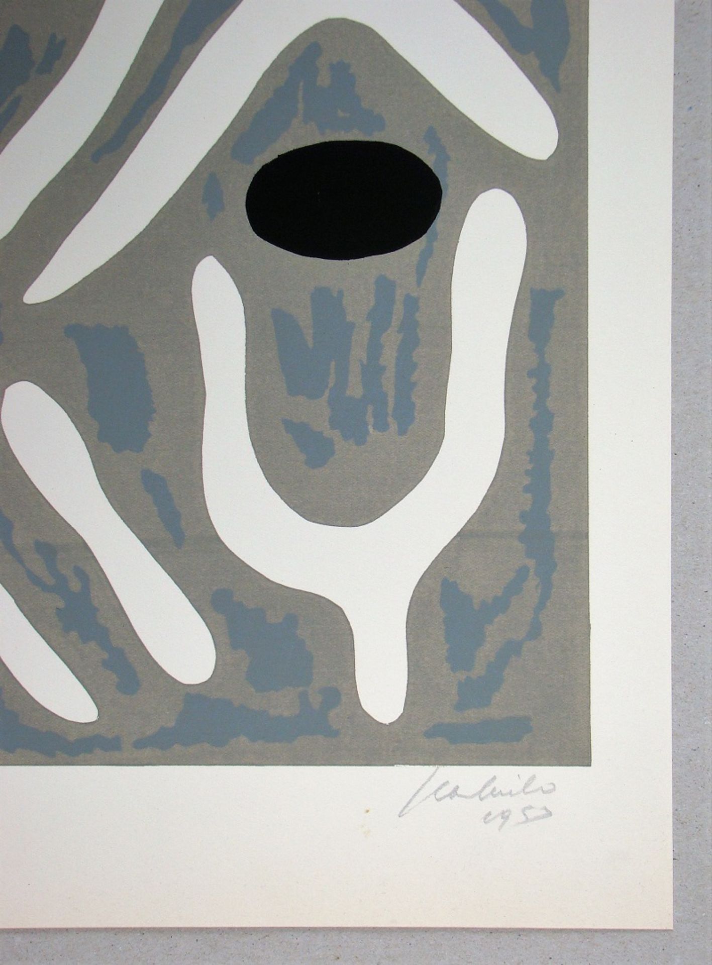 Jean Milo Composition pour le groupe Art Abstrait, 1953 Original lithograph in [...] - Bild 9 aus 11