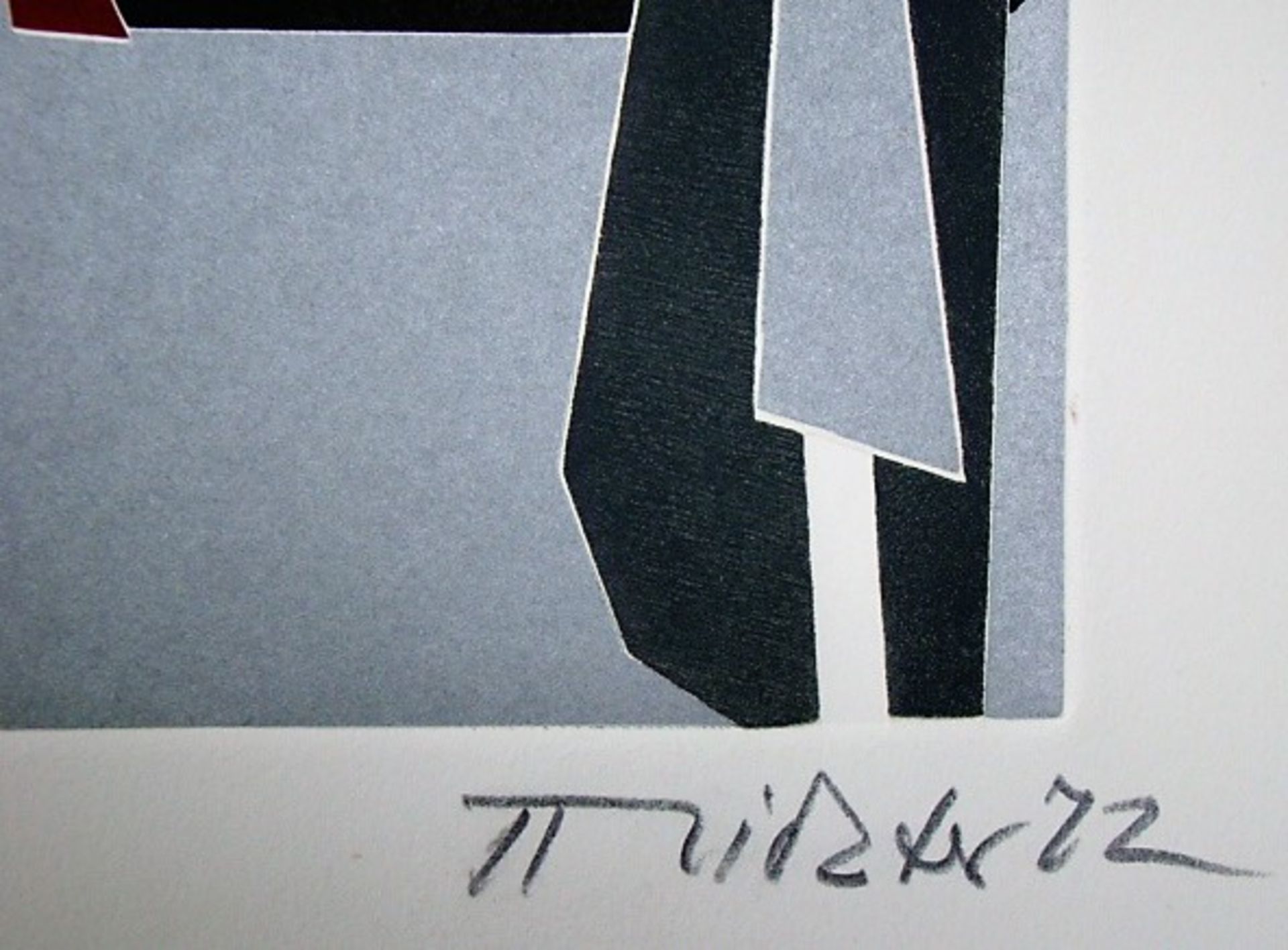 HANS RICHTER Composition, 1972 Embossed etching on handmade paper with [...] - Bild 5 aus 8