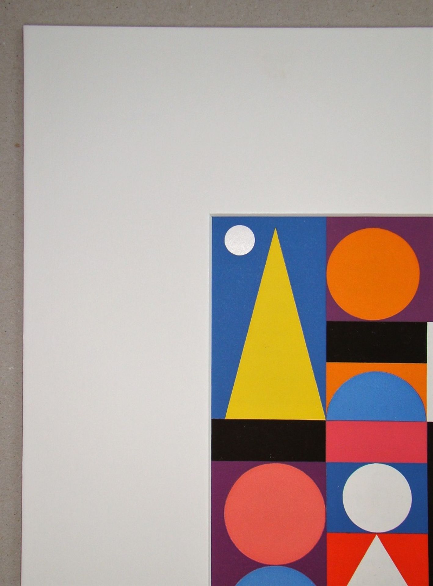 Auguste Herbin Jaune, 1955 Limited edition silkscreen on Mühlebach art printing [...] - Bild 4 aus 10