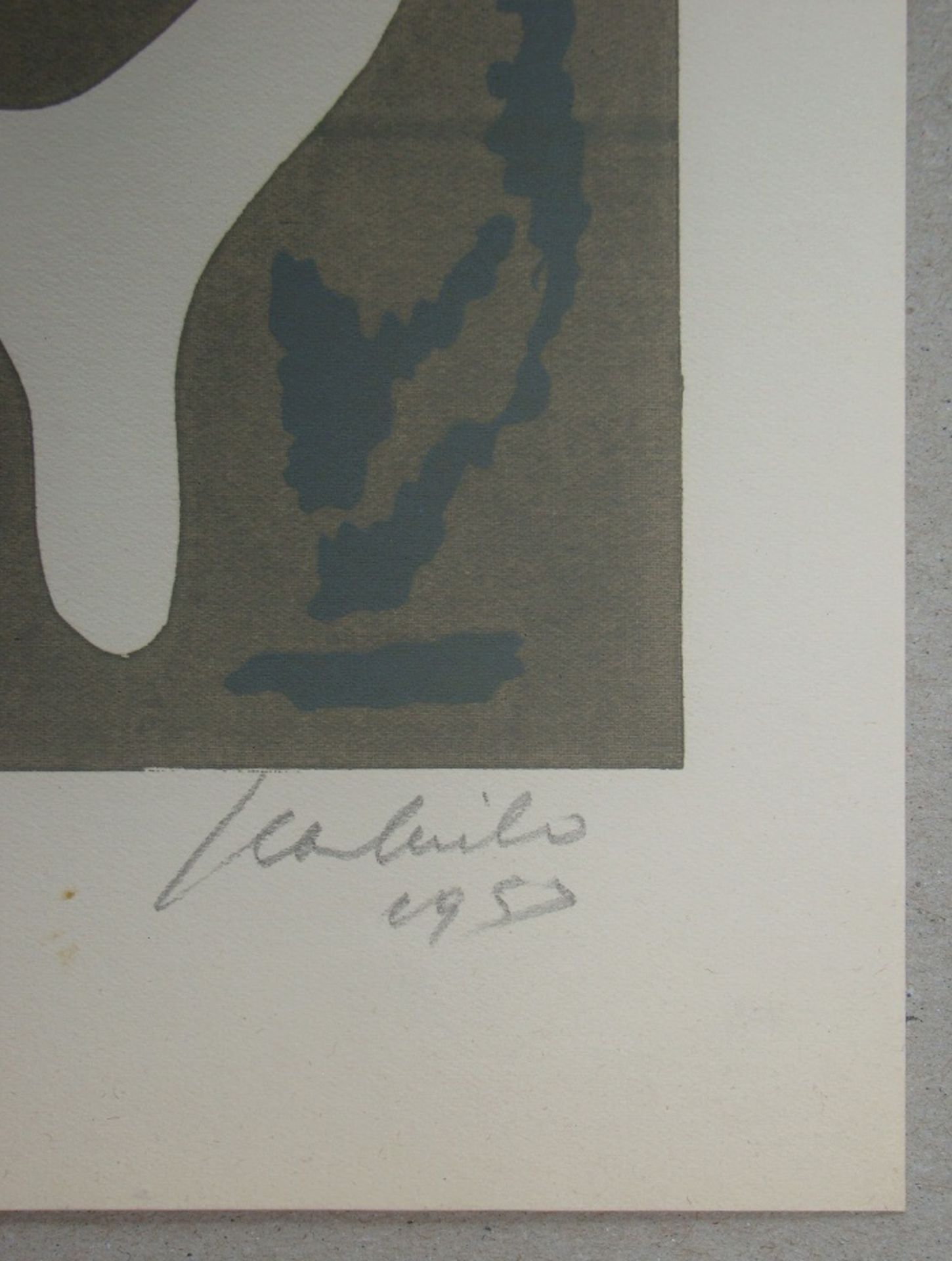 Jean Milo Composition pour le groupe Art Abstrait, 1953 Original lithograph in [...] - Bild 10 aus 11