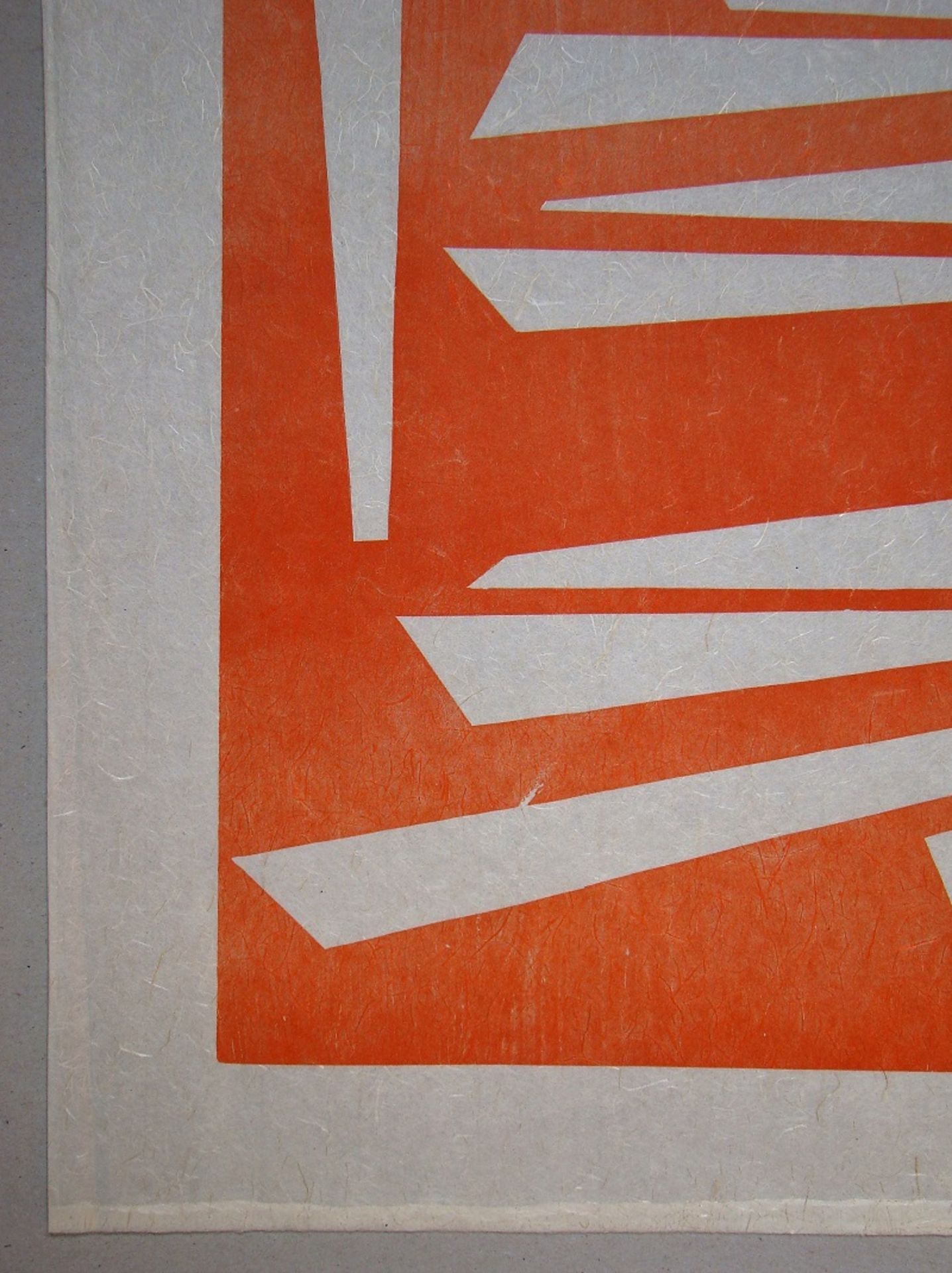 Robert SALOMON GESSNER Composition, 1966 Original woodcut in one colour on Japan [...] - Bild 7 aus 11