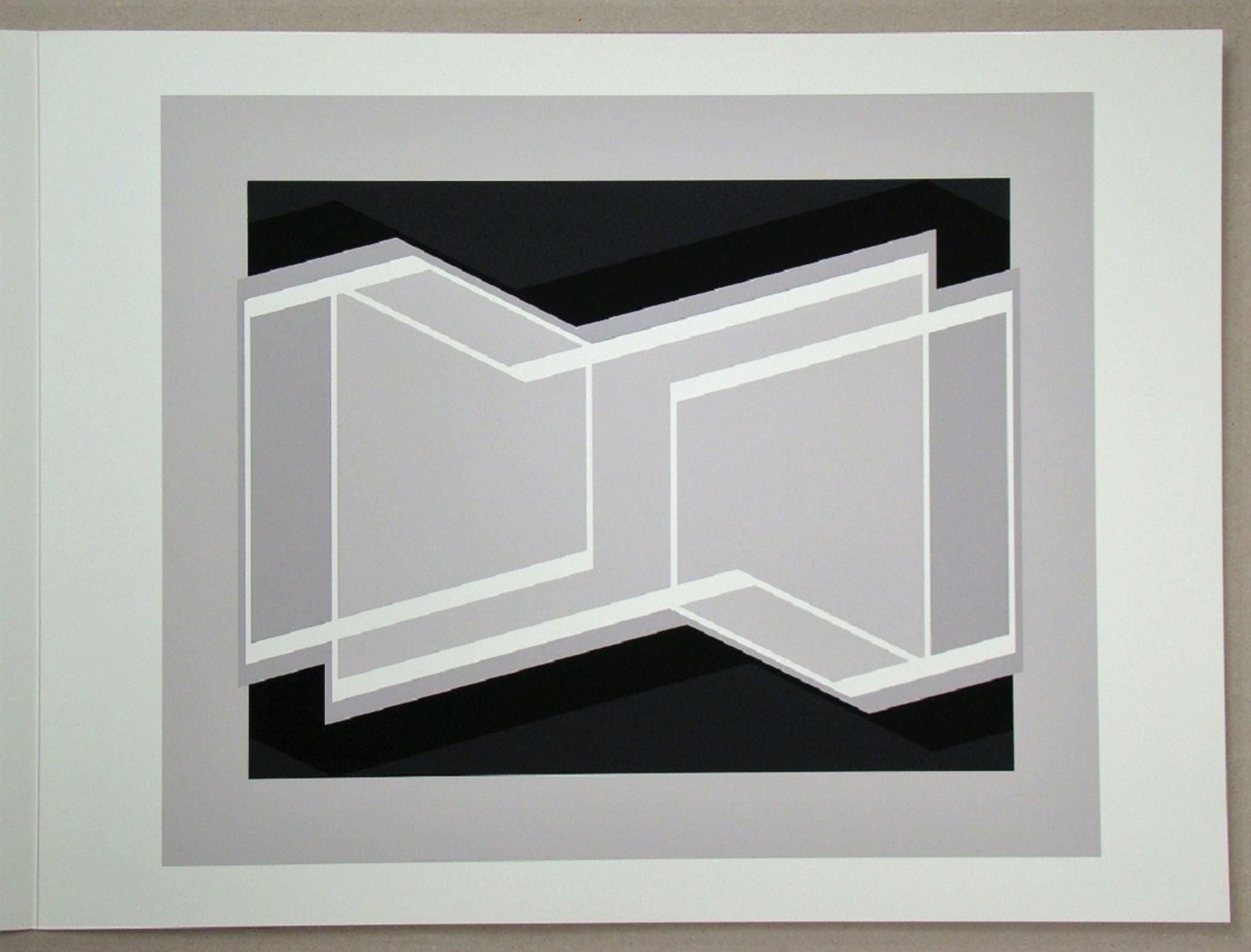 Josef Albers (after) Original silkscreenprint in 5 colours on Mohawk Bristol [...] - Bild 12 aus 12