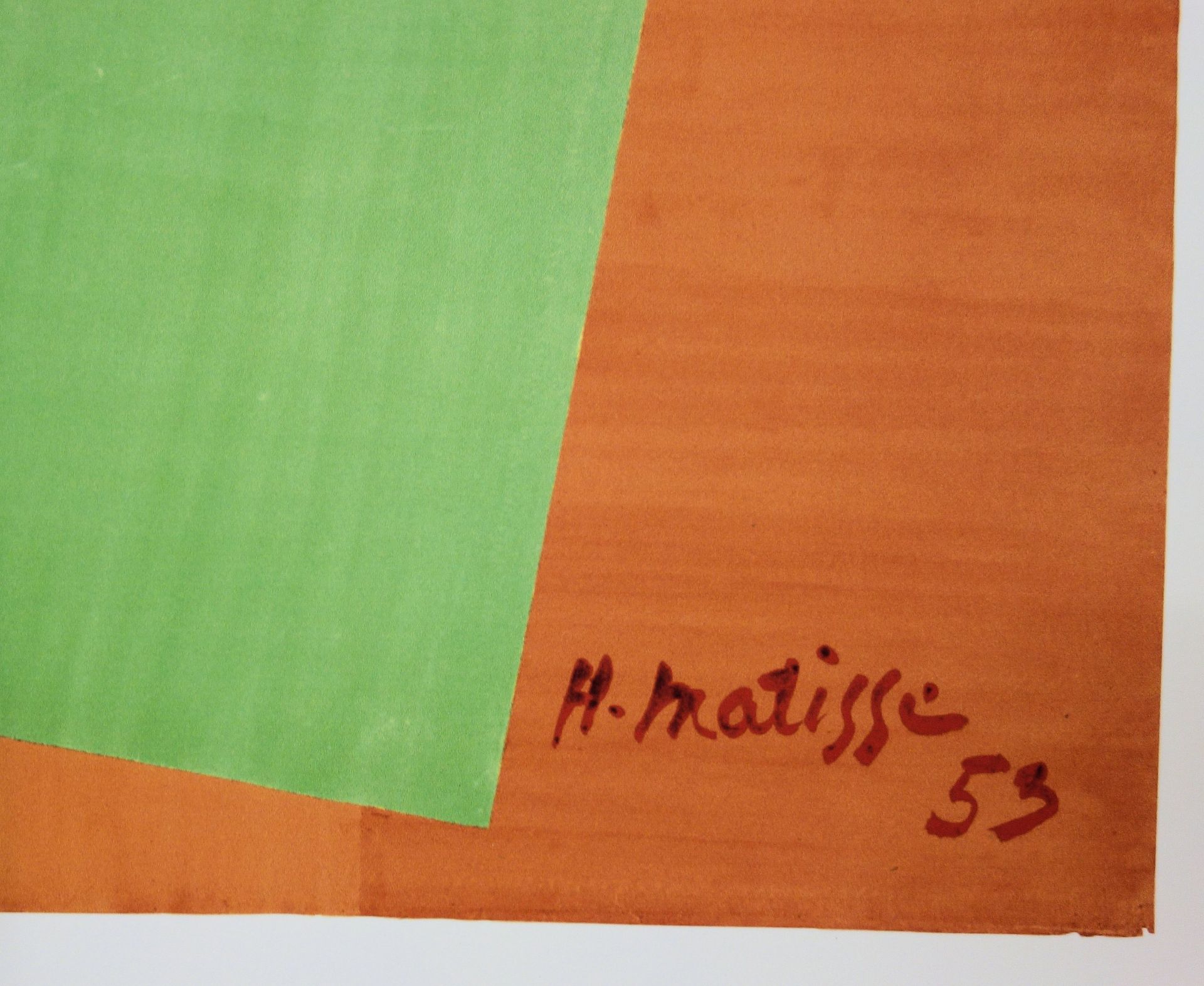 Henri Matisse The Snail Screenprint Signed in the plate On Heritage Premium [...] - Bild 4 aus 6