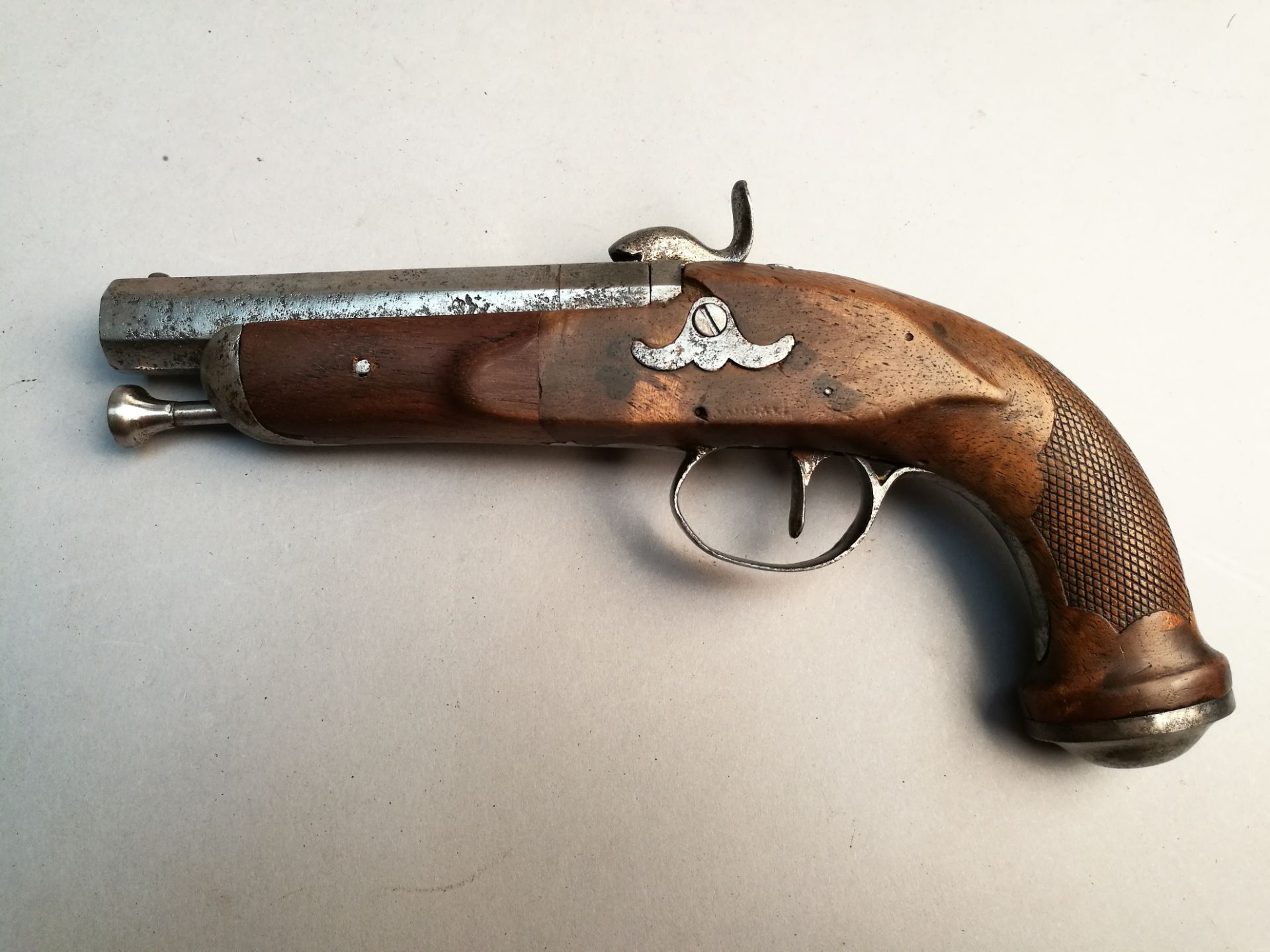 Pistolet de voyage début XIXe siècle. - - Bild 2 aus 2