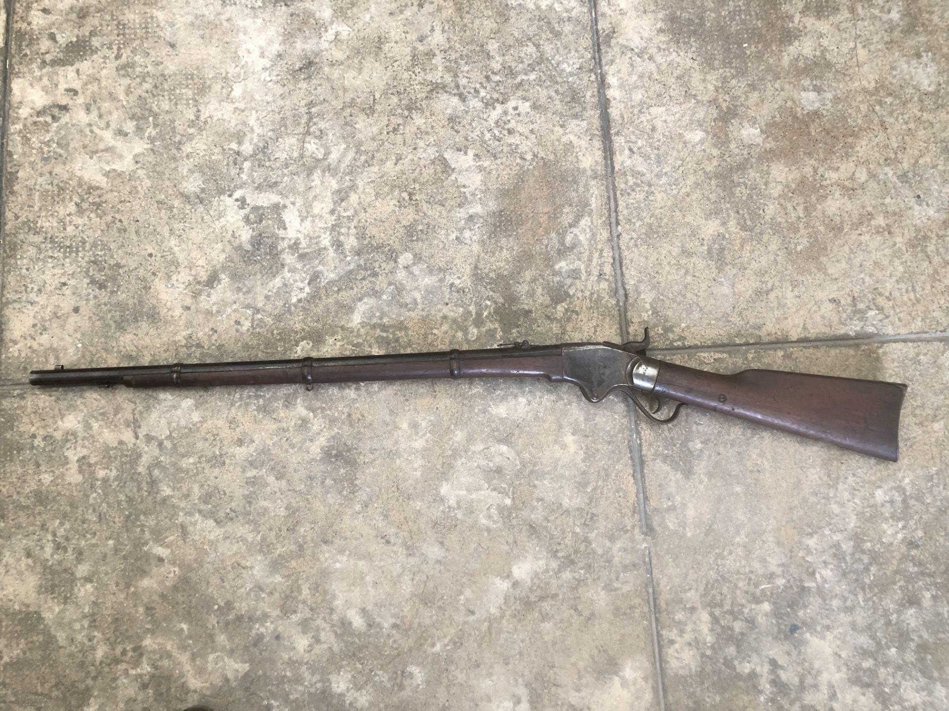 Carabine de selle Spencer, modèle 1860 calibre 50/56 ou 56/56, Mécanisme stabler [...]