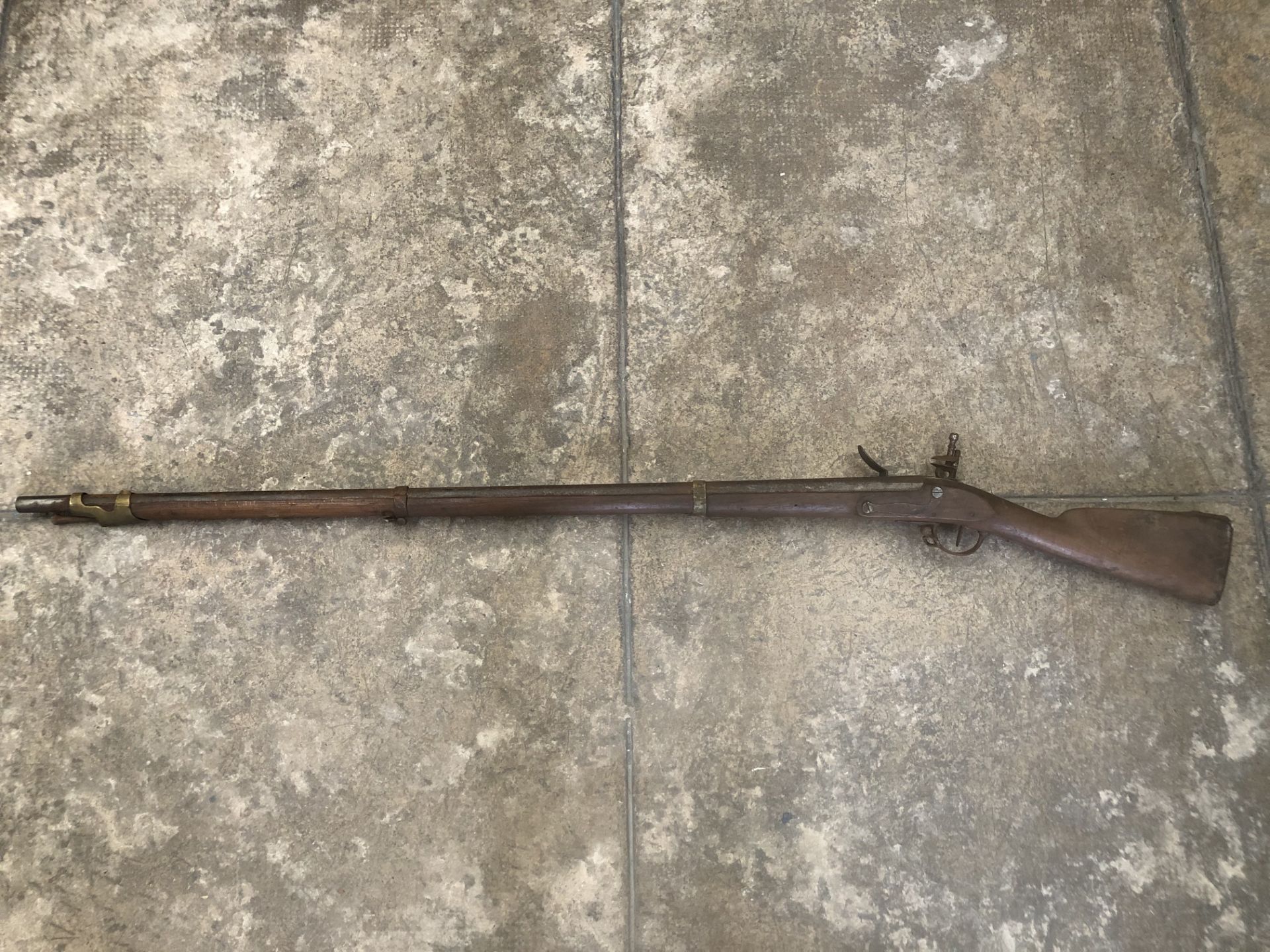 Fusil modèle 1777, Manufacture Impériale de Mutzig, marqué sur la queue de culasse [...] - Bild 2 aus 2