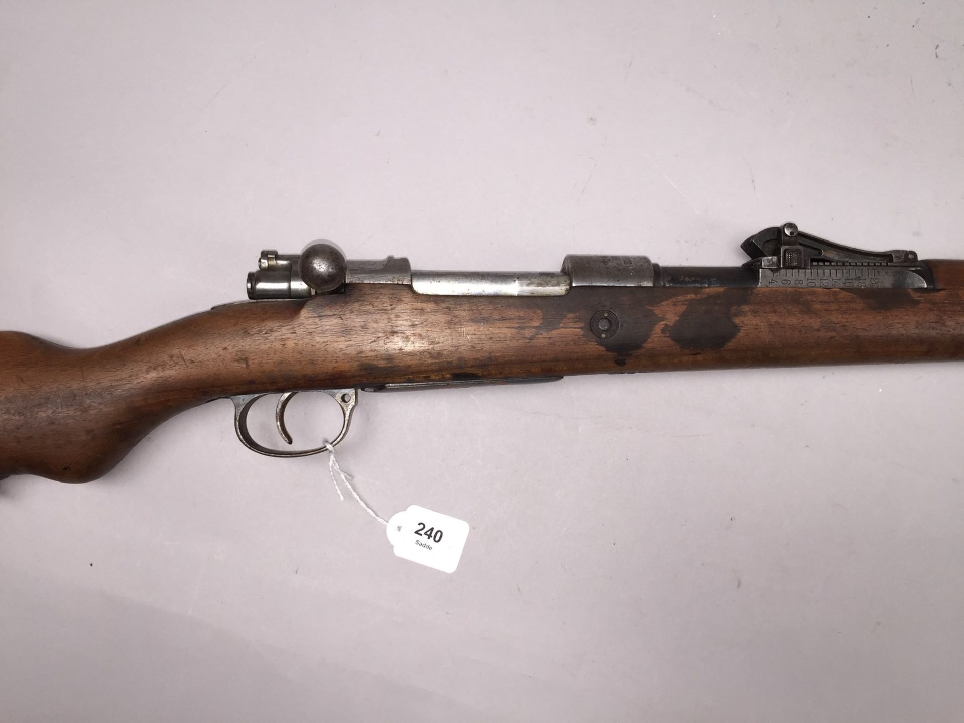 Allemagne - Fusil d'infanterie Gewer 98 fabriqué par KORNBUSCH & CO à Oberspree en [...] - Bild 2 aus 2