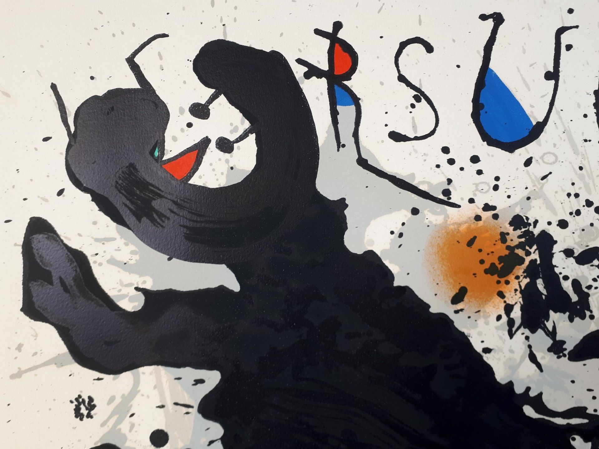 Joan MIRO Ursula hitching the horns of the doe, 1975 Original lithograph Signed in [...] - Bild 7 aus 9