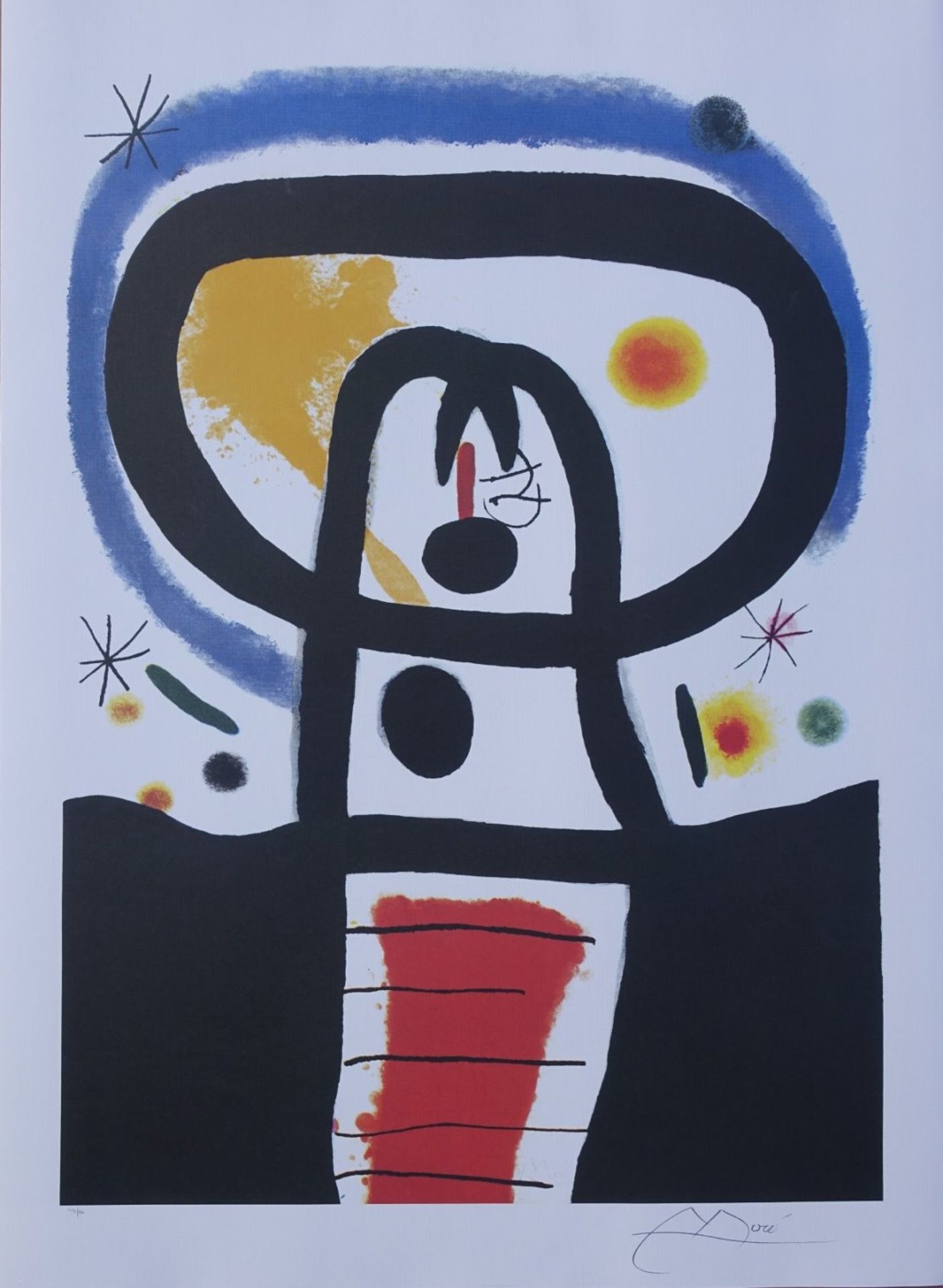 JOAN MIRO (1893-1983) (d'après) Equinox Lithographic print from an original artwork [...] - Bild 4 aus 11