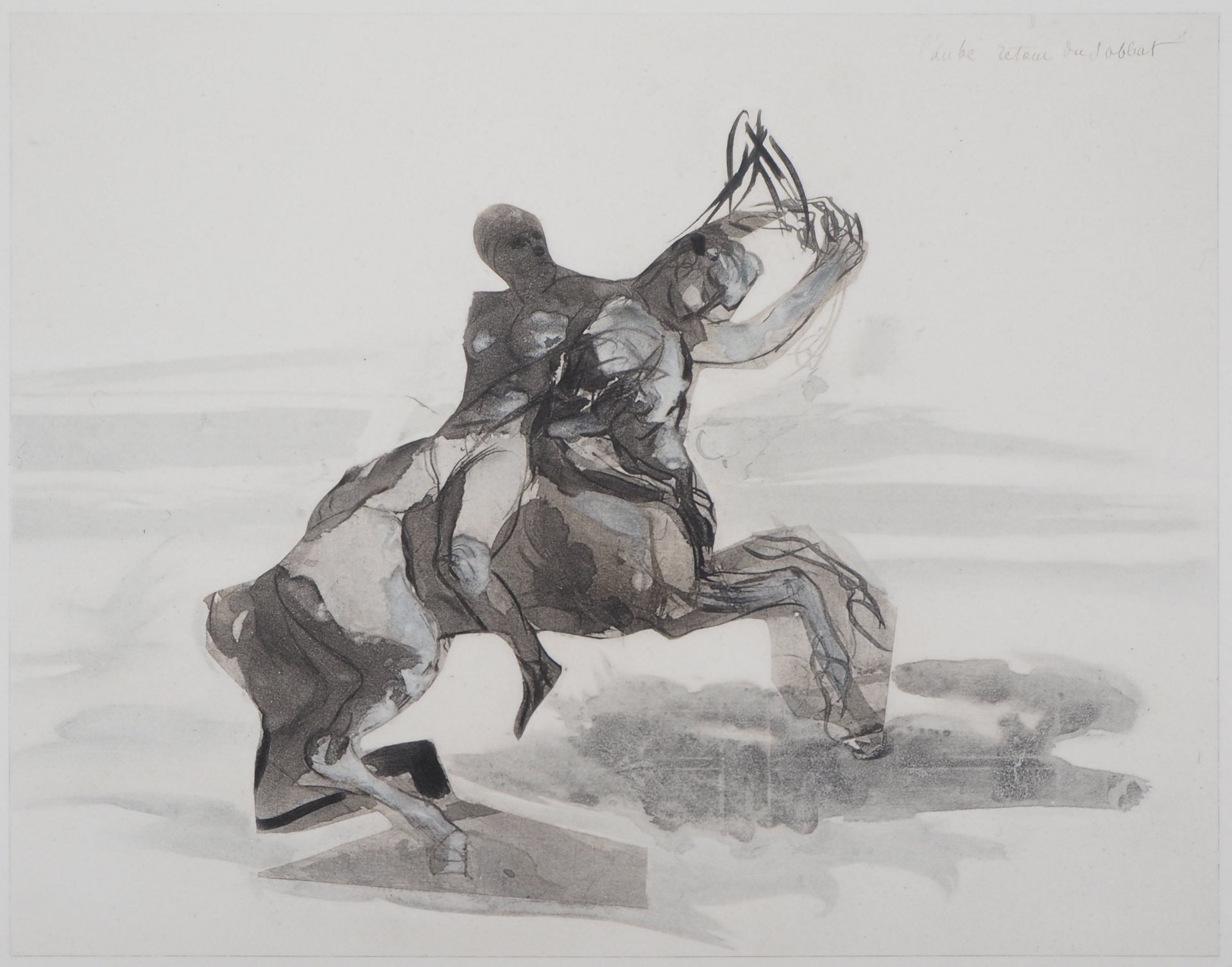 Auguste Rodin (1840-1917) (after) Minos Engraving (rotogravure reprised with point) [...]