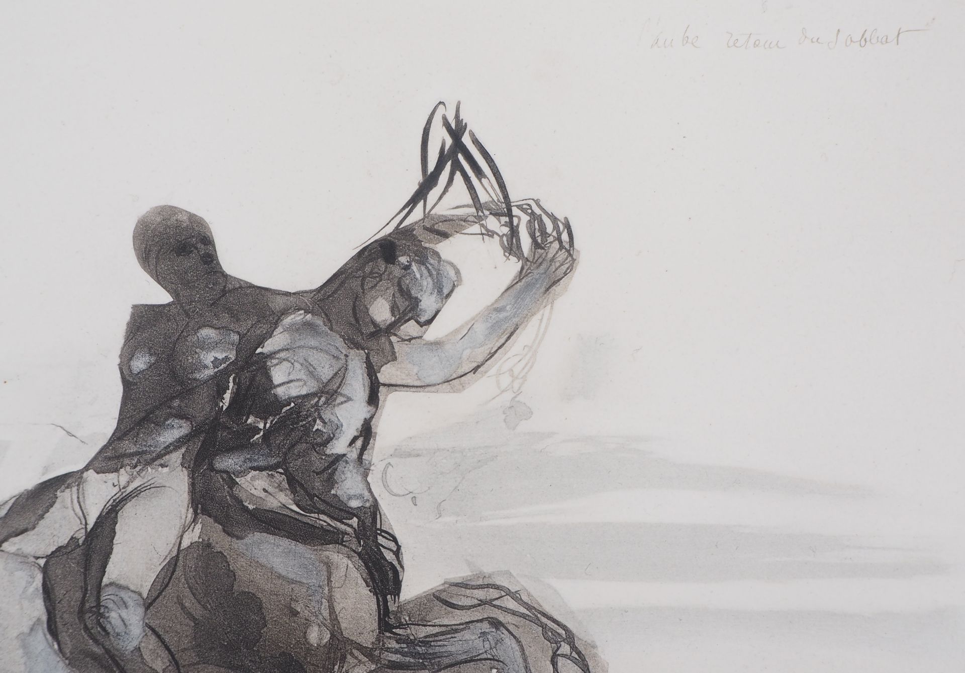 Auguste Rodin (1840-1917) (after) Minos Engraving (rotogravure reprised with point) [...] - Bild 6 aus 6