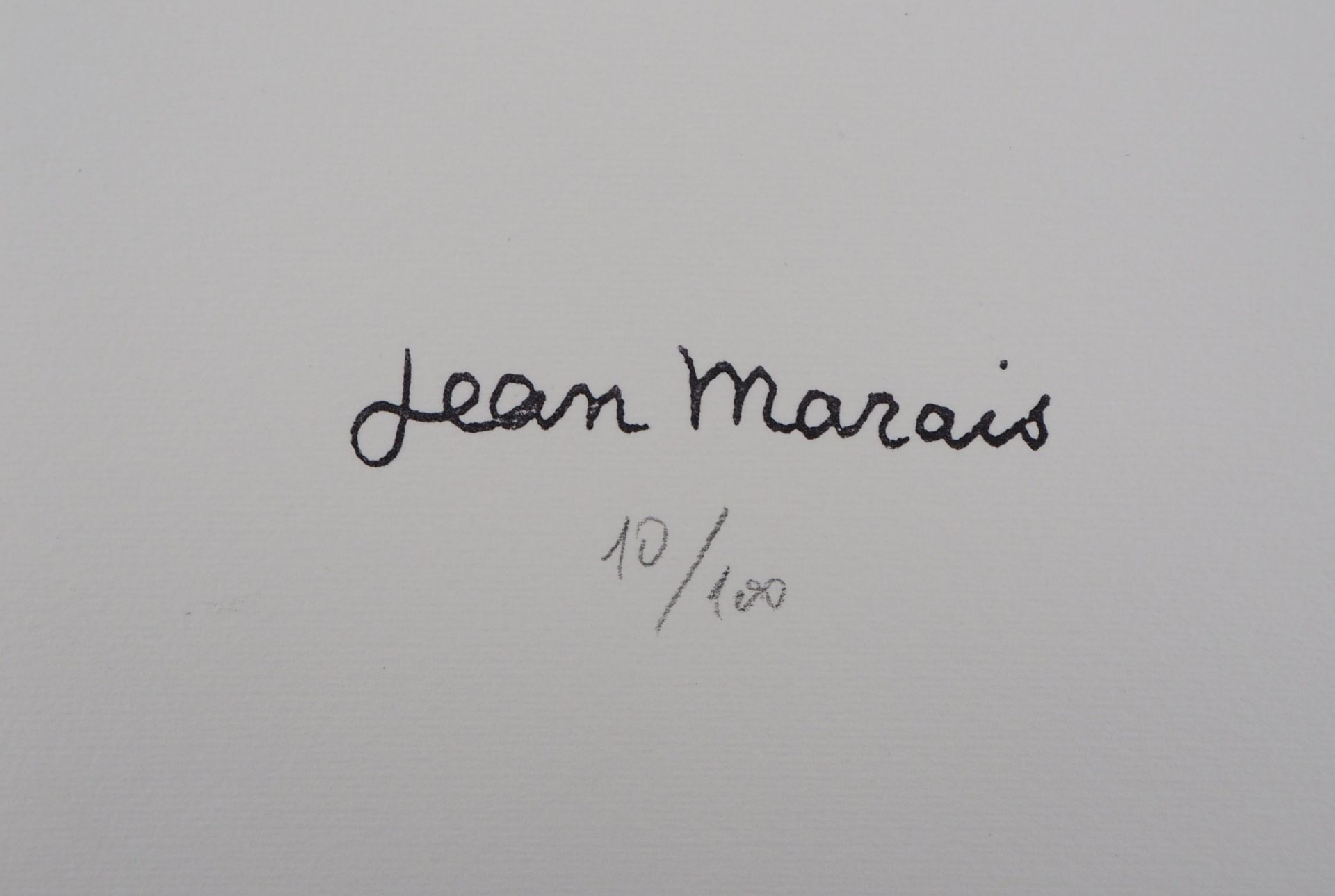 Jean Marais The face of the tree Lithograph Signed with the stamp of the [...] - Bild 3 aus 8