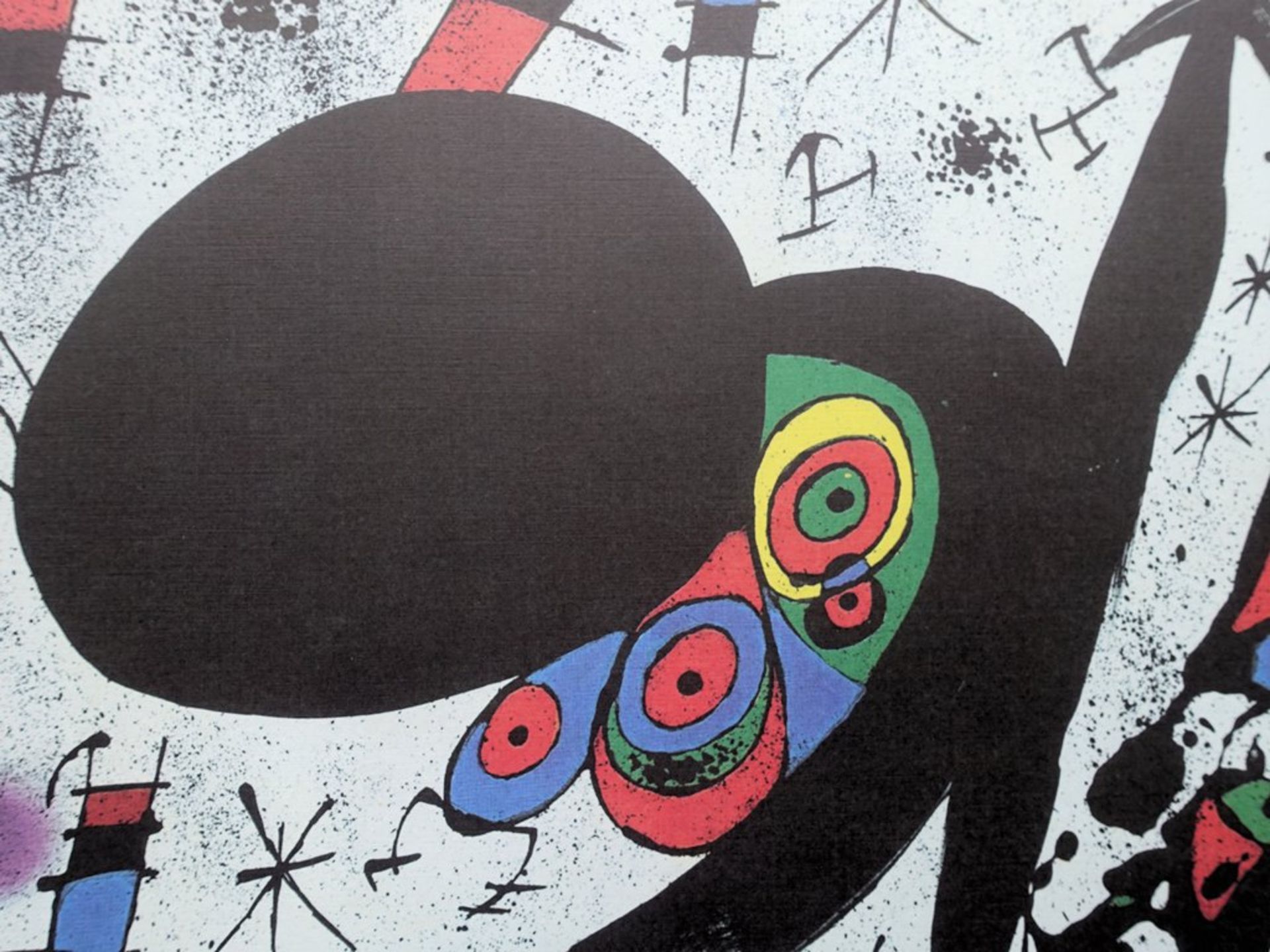 Joan Miro (1893-1983) (after) Tribute to Joan Pratts Lithographie print based after [...] - Bild 8 aus 11