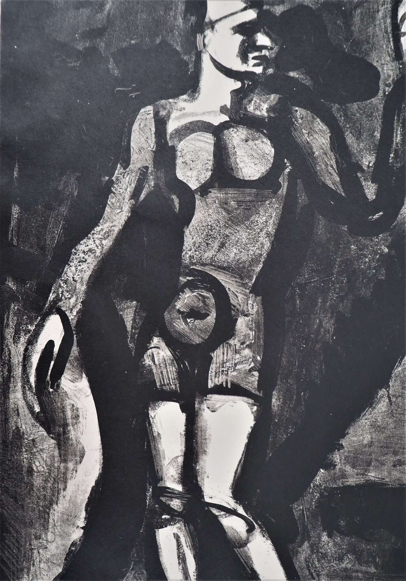 Georges ROUAULT (1871-1958) The officer colonel Original engraving Signed in the [...] - Bild 6 aus 6