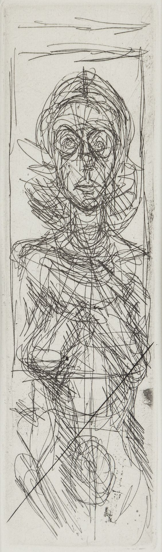 Alberto Giacometti Annette de face, 1956, Original Etching One of the 2000 unsigned [...]