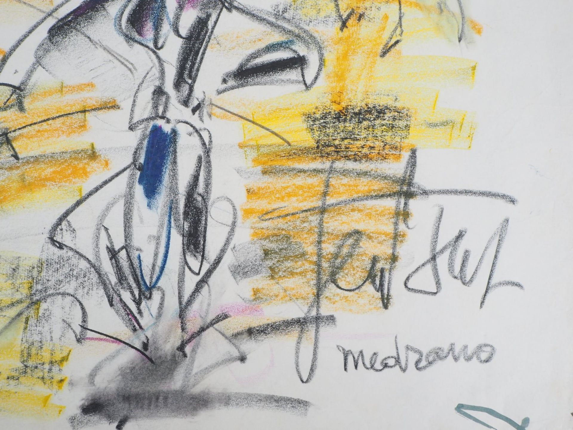 GEN PAUL (Eugène PAUL says) The Medrano Circus Original pastel on paper Signed [...] - Bild 6 aus 6