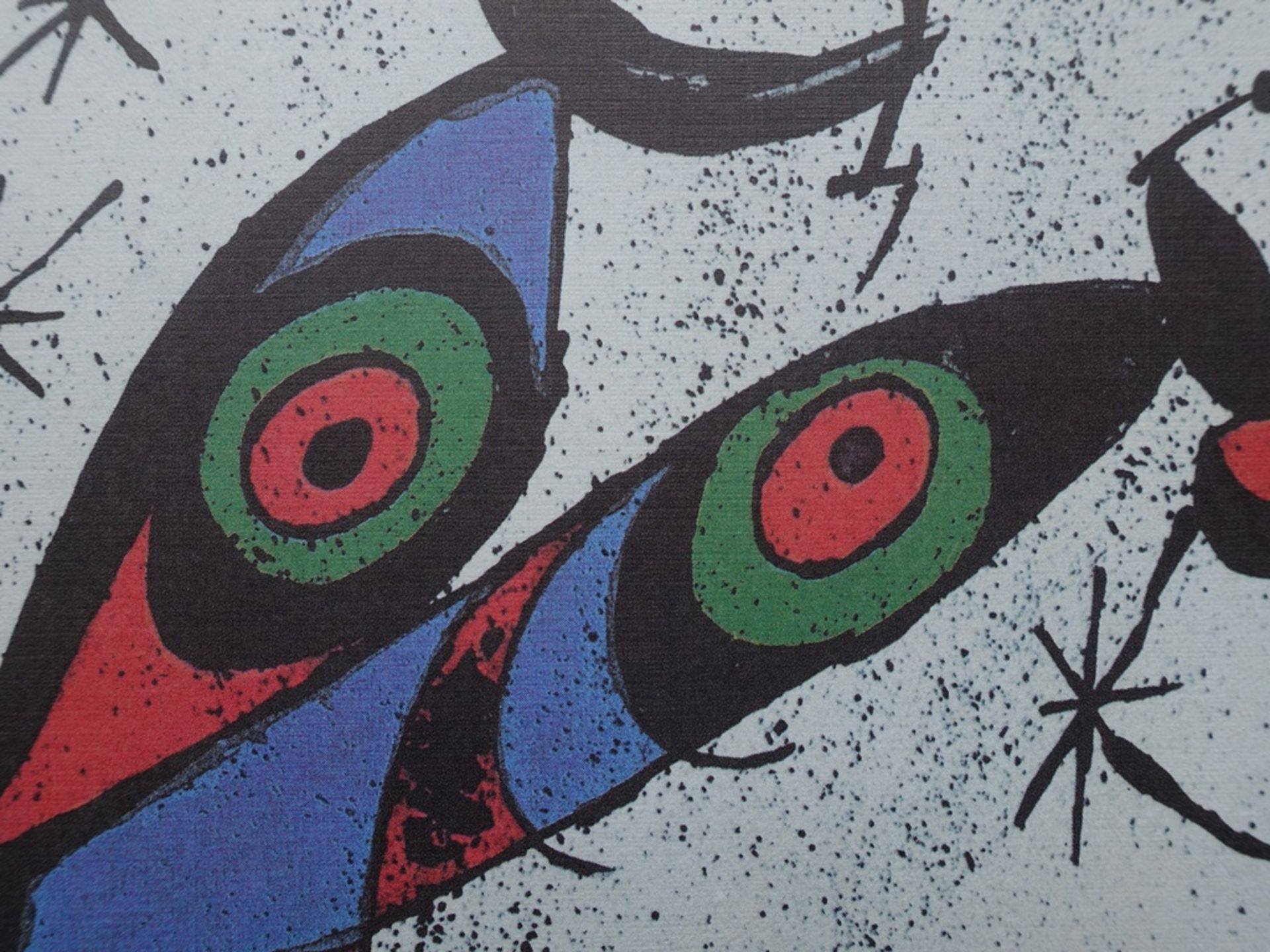 Joan Miro (1893-1983) (after) Tribute to Joan Pratts Lithographie print based after [...] - Bild 11 aus 11