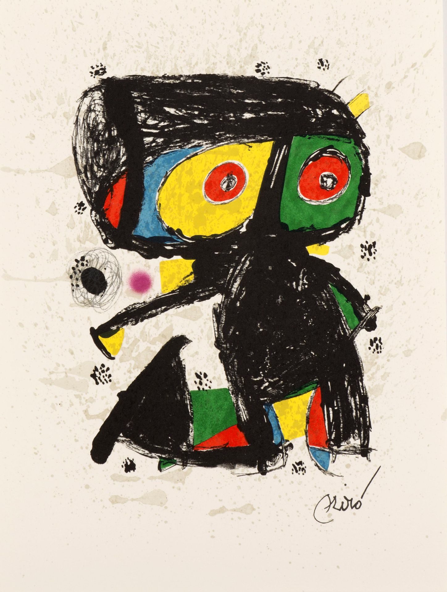 Joan MIRO 15 ans Poligrafa, 1980 Original lithograph on Guarro paper Signed in the [...]