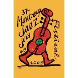 Ted Scapa, Montreux Jazz 2003 Silkscreen on paper Plate-signed &amp; not [...]