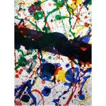 Sam FRANCIS Poem in the sky, 1973 Original lithograph Unsigned Bears the inscription [...]