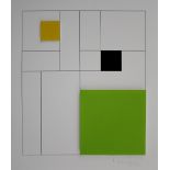 Gottfried Honegger (1917-2016) Composition 3 squares 3D silkscreen, justified Artist [...]
